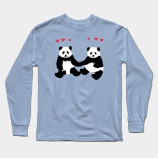 Panda Love Long Sleeve T-Shirt